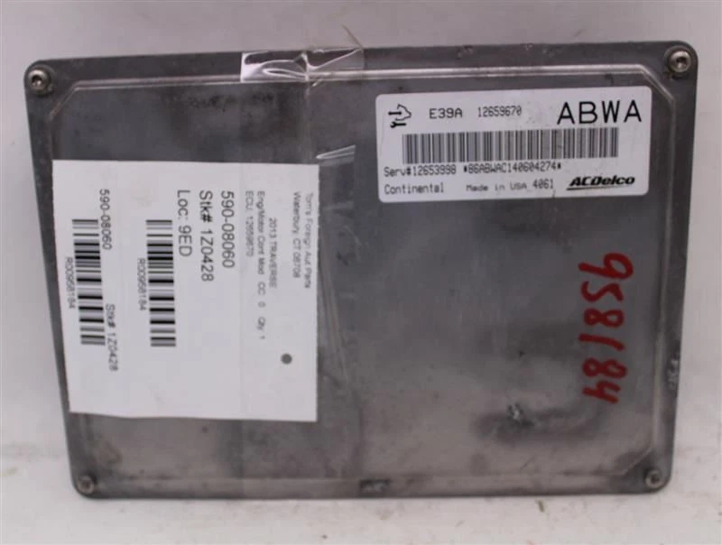 ORDENADOR ECU ECM ENCLAVE LACROSSE REGAL VERANO ATS CTS SRX XTS 13-16 958184 Foto 1 de 4