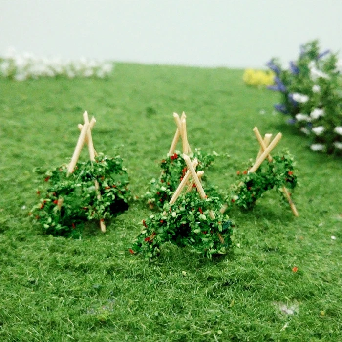 Free Shipping MP SCENERY 80 Runner Beans O Scale Model Farm Railroad Layout - Image 1 of 1