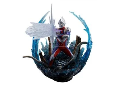 Ultraman Tiga Figuartszero Pvc Statua Ultraman Tiga Multi Type 22 Cm Bandai Tama - Immagine 1 di 4