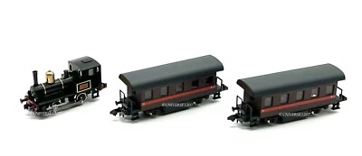 N Scale Kato Kobo Custom 0-4-0 Kyoto Steam Locomotive w/Passenger Cars Bayern D6 - Image 1 of 4