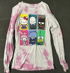 Camiseta Boxlunch My Hero Academia Hello Kitty & Friends Tie Dye Adulto M Manga Larga - Imagen 1 de 5