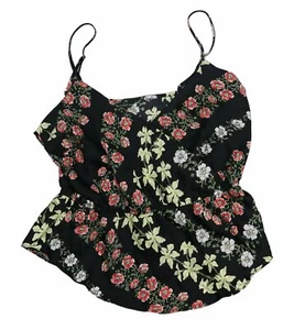 Guess Makaila Floral Print Surplice V-Neck Lightweight Sleeveless Top S NWT - Picture 1 of 1