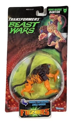 KENNER 90s Transformers Beast Wars Fuzors Bantor Action Figure Toy SEALED - Image 1 of 4