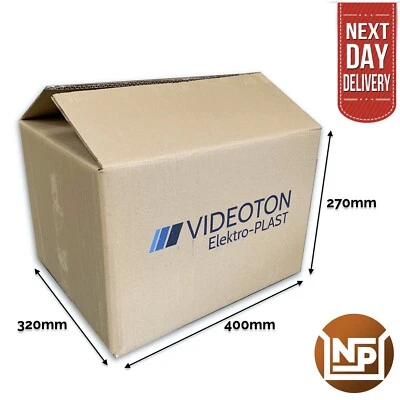 Pack Of 10 Medium Extra Strong Removal Boxes Double Wall 15.5" X 13" X 11” - Image 1 of 4