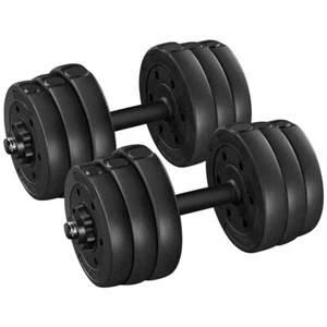 20kg Dumbbell Weight Set Adjustable Dumbbells Pair of Hand Weight for Men Women - Picture 1 of 11