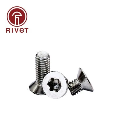M2.5 M3 M4 M5 304 Stainless Steel Six-Lobe Torx Flat Countersunk Head Screw Bolt - Image 1 of 4