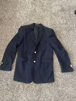 Kids Chaps Navy Jacket Size 18 Regular - Image 1 of 3