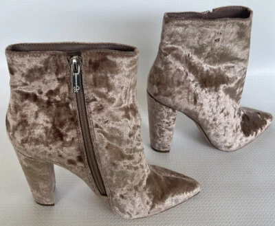 Jessica Simpson Teddi 7 бархата лиловый розовый ботинок ботинки новый без ЯРЛЫКОВ - Изображение 1 из 4