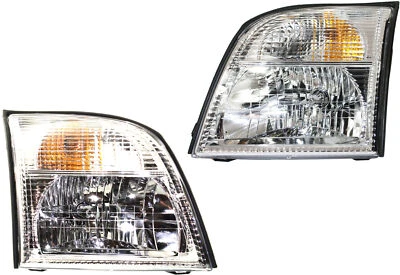  Driver and Passenger Side Headlight For Mercury Mountaineer 2002-2005 — 第 1/4 张图片