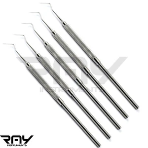 Dental Probe 9 Diagnostic Dentists Tooth Tartar Scraper Single Ended Instruments - Picture 1 of 2
