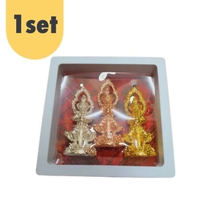 Thai Amulet Thao Wessuwan, Luang Pho Deng, 1 set of Khlong Koon Temple, 3 pieces - Picture 1 of 10