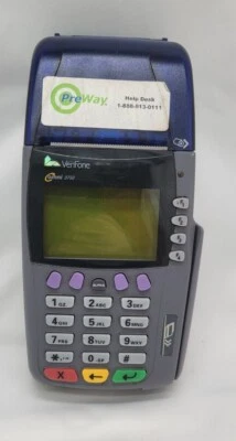 Verifone Omni 3750 POS Credit Card Terminal Chip Reader *SOLD "AS-IS" UNTESTED* - Image 1 of 4