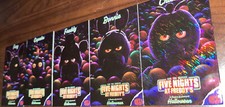 five nights at freddys Limited Edition Trading Cards Dave N Busters Complete Set