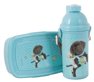 STUDIO PETS Brotdose mit Trinkfalsche Set Lunchbox für Kinder Pausenset PEF3020 - Bild 1 von 3