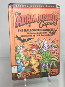 1995 Adam Joshua Capers The Halloween Monster Hardcover Childrens Library Book - Imagen 1 de 11