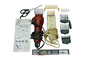 LOT VINTAGE HAIR CLIPPERS BLADES MANNING BOWMAN HARBOR FREIGHT TOOLS SCISSORS LI - Picture 1 of 8