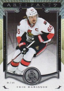 2015-16 Artifacts Hockey #50 Erik Karlsson