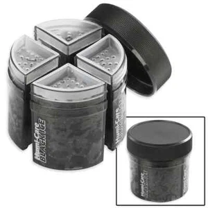 HUMI-CARE Black Ice Cigar Humidor Humidification Beads - 4 oz 4 Piece Pie Jar - Picture 1 of 12