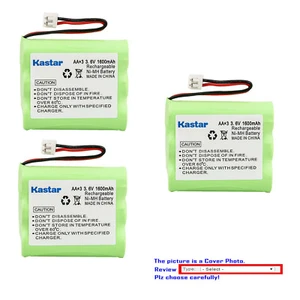 Kastar Battery Replace for Vtech 80-5071-00-00 8050710000 IA5876 IA5877 IA5879 - Picture 1 of 9