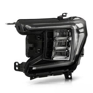 Full LED Headlight Chrome Trim For 2021-2024 GMC Yukon XL SLE|SLT Driver Side - Picture 1 of 6