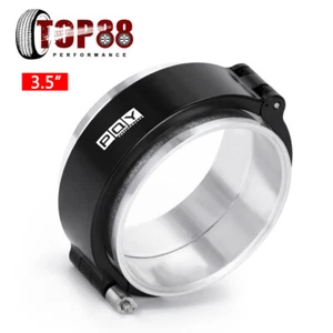 3.5'' 90mm Aluminum HD V-Band Clamp Quick Release for Intake Intercooler Pipe - Foto 1 di 16