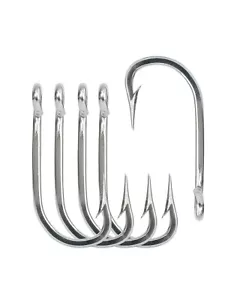 Ganchos de arrastre con punta de aguja BLUEWING ganchos de pesca de acero inoxidable vendedor de EE. UU. - Imagen 1 de 6