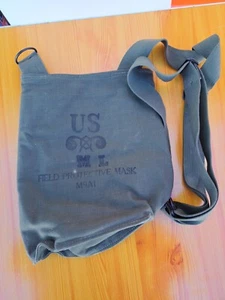 Vintage US Army Military M9A1 Field Protective Gas Mask Carry Bag Only - Picture 1 of 5