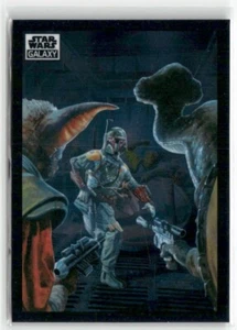 Boba Fett Ambushed! Starwars Topps Chrome Galaxy 2022 Base Card #61 - Picture 1 of 2