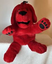 Vtg Scholastic Side Kicks 12” Clifford The Big Red Dog Hand Puppet 1997 PBS