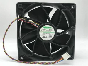 Nidec V12E12BS1B5-07 12V 1.85A 12038 for Ant S7 S9 special cooling fan 4pin - Picture 1 of 3