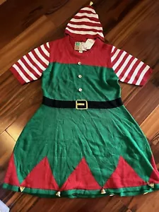 New with tags, Christmas Sweater Dress Size Large, Merry Christmas from Poof, - Picture 1 of 5