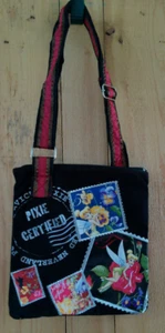 Disney Faries Canvas Tinkerbell Stamp pattern purse - Picture 1 of 5