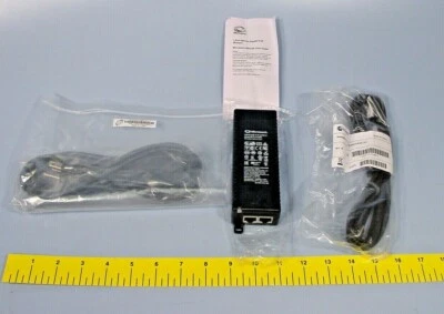 *Microsemi PowerDsine 9001GR Polycom PoE 1-Port Midspan Injector 55VDC 0.6A - Image 1 of 4