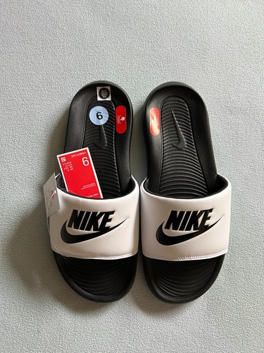 SANDALI SLIP ON SLIDES UOMO NIKE VICTORI ONE AUTENTICI DA UOMO CN9678 008 nuovi con etichette