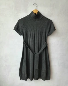Maxi Vestido Celine by Phoebe Philo Lana Acanalada Cinturón Talla L - Imagen 1 de 11