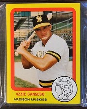 1988 Madison Muskies Complete Team Set, OZZIE CANSECO, SCOTT BROSIUS E5105325
