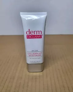 Derm Exclusive AM/PM Collagen Lift Feuchtigkeitscreme 2 fl oz - NEU & FABRIKVERSIEGELT! - Bild 1 von 10
