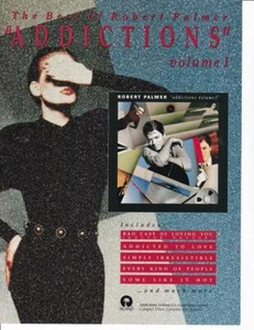 Rare 1989 Robert Palmer "Addictions" Volume 1 Album Print-Ad/ - Picture 1 of 1