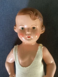 Bambola in celluloide Anni '50. Technoplast Made In Cecoslovacchia - Foto 1 di 11