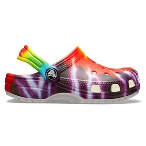 Crocs Toddler Classic Tie-Dye Graphic Clogs - Picture 1 of 6