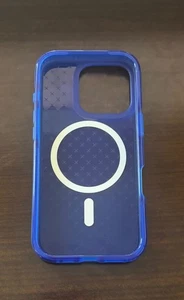 Tech21 EvoCheck for iPhone 16 Pro Compatible with MagSafe in Cobalt Blue - Picture 1 of 6