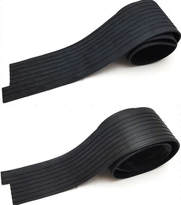 Revestimiento de goma umbral de entrada protección contra pisadas L+R adecuado para Porsche 356 A B C SET Foto 1 de 3