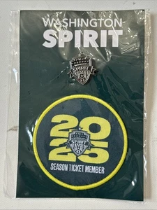 Washington Spirit, 2025 Season Ticket Member, Patch And Pin - Picture 1 of 2