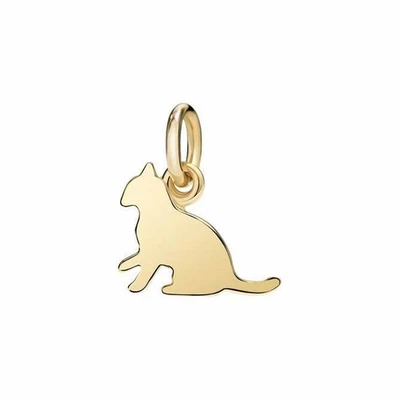 Ciondolo Dodo Gatto Oro Giallo 18 kt DMA2006_CAT0S_000OG D9GAPOG Charm Viziami - Immagine 1 di 3