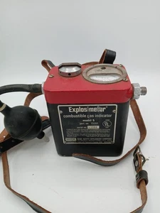 VINTAGE  Explosimeter Leaded Gasoline Indicator Model 5 Serial # L3348 - Picture 1 of 12