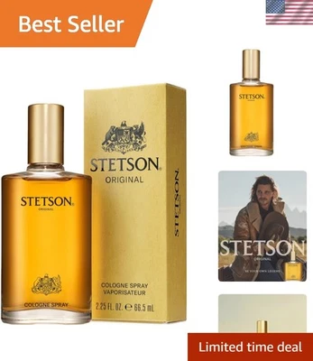 Colonia Stetson clásica para hombre - aroma a madera versátil, 2,25 OZ Foto 1 de 4