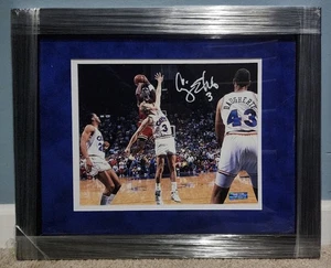 CRAIG EHLO Cleveland Cavaliers Signed 8x10 Iconic "Michael Jordan" Framed Photo - Picture 1 of 3
