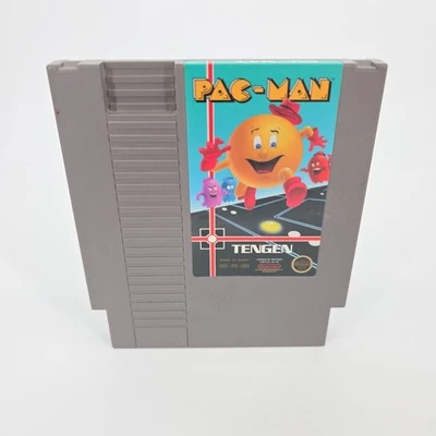 Pac-Man Tengen (NES 1990) Authentic Nintendo NES Cartridge Only | Clean & Tested - Image 1 of 3