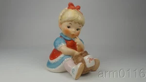 HUMMEL GOEBEL CHARLOT WEST GERMANY GIRL WITH JAM FIGURINE TMK 6 SWEET SNACK - Picture 1 of 6