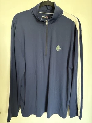 Ralph Lauren RLX Ligero 1/4 Cremallera Viento Camisa Pullover Golf Azul Talla L Para Hombres Foto 1 de 4